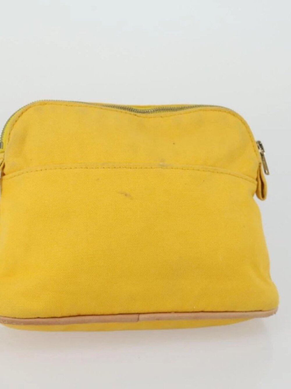 HERMES Bolide Pouch Canvas 5 Set Light Blue Orange Yellow Navy Red Auth ti3568 - Picture 16 of 16